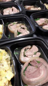Tête de veau. A emporter.