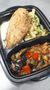 Cordon bleu, ratatouille.