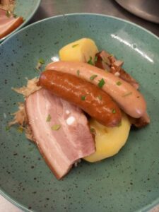 Choucroute. Plat du jour. Le gout des mets 67140 barr
